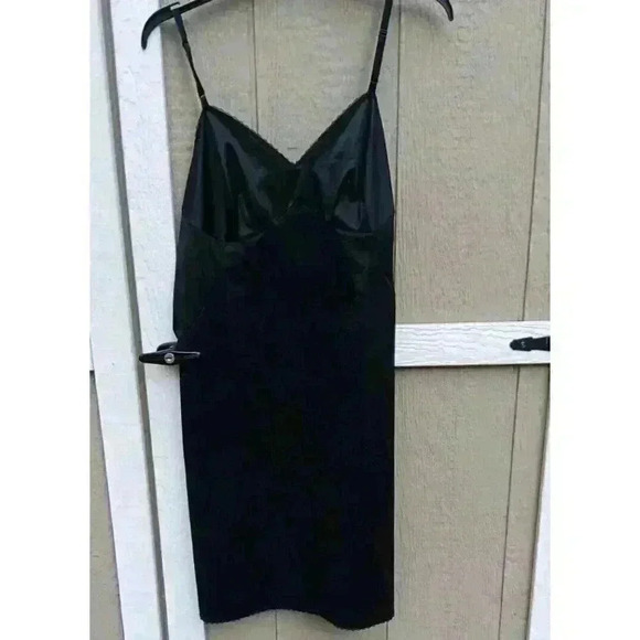 Vintage Gaymode Black Full Slip‎ Size 38 A Women's with Lace Edge Penney’s - Picture 1 of 7